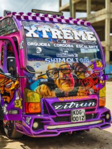 The Matatu Art Culture – Afrika Tales